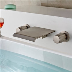 Brushed Nickel Widespread Faucet